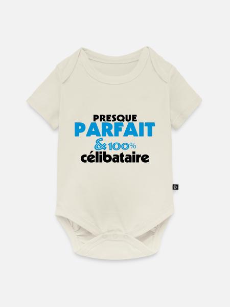 Almost Perfect - 100% SINGLE (2c) - Baby Premium Kurzarmbody - Naturweiß