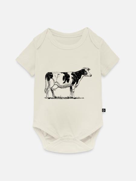Ma'am - Baby Premium Kurzarmbody - Naturweiß