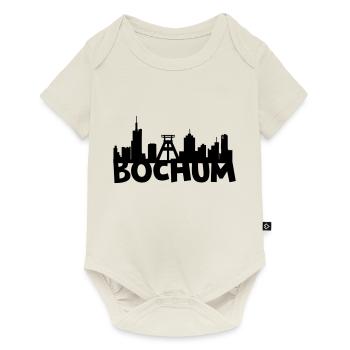 Bochum Skyline - Baby Premium Kurzarmbody - Naturweiß - Vorne