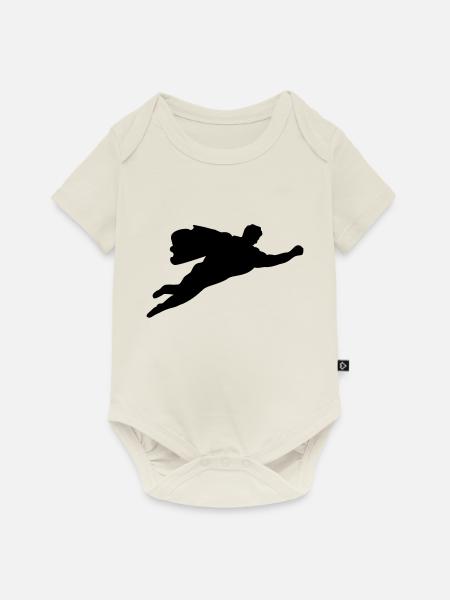 held - Baby Premium Kurzarmbody - Naturweiß
