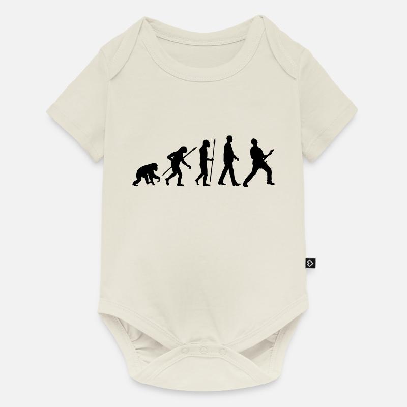 evolution_rocks_032012_a1c - Baby Premium short-sleeve bodysuit - off white