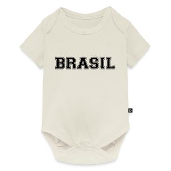 brasil - Baby Premium short-sleeve bodysuit - off white - Front
