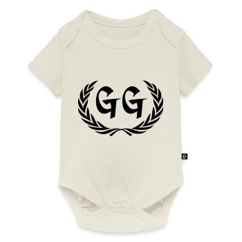 gg - Baby Premium short-sleeve bodysuit - off white - Front