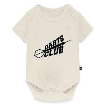 Darts Club Logo - Baby Premium short-sleeve bodysuit - off white - Front