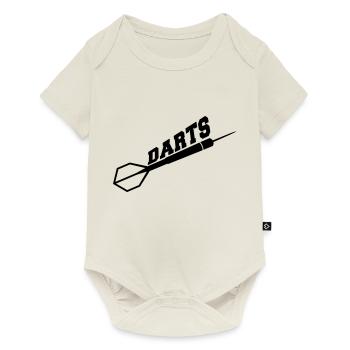 Darts Design - Baby Premium short-sleeve bodysuit - off white - Front