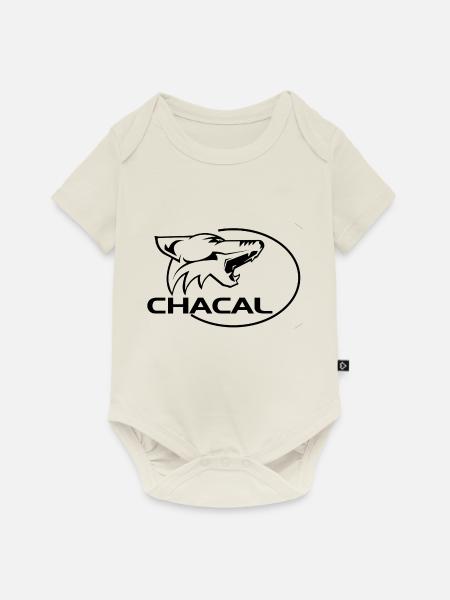 Chacal - Baby Premium Kurzarmbody - Naturweiß