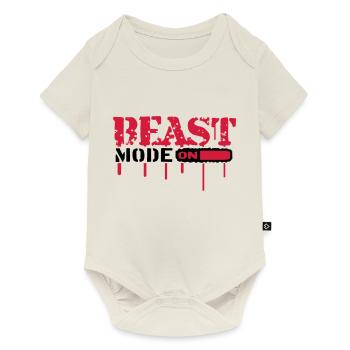 Beast Mode On An Blut Graffit - Baby Premium short-sleeve bodysuit - off white - Front