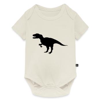dinosaurier - Baby Premium short-sleeve bodysuit - off white - Front