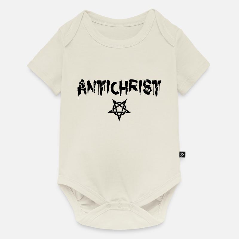 Antichrist - Lucifer - Body à manches courtes Premium Bébé - blanc cassé