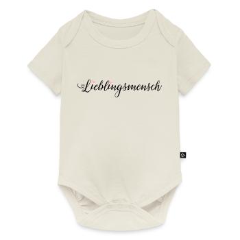 Lieblingsmensch - Baby Premium Kurzarmbody - Naturweiß - Vorne