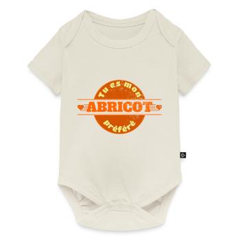 You are my favorite apricot - Baby Premium short-sleeve bodysuit - off white - Front