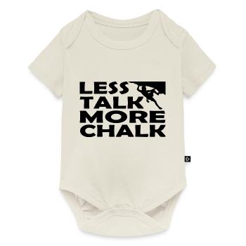 Bouldern Klettern Climbing - Baby Premium Kurzarmbody - Naturweiß - Vorne