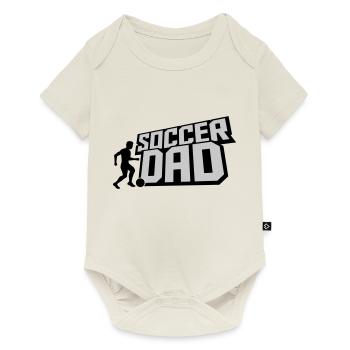 Ball Kicker Soccer Dad - Baby Premium short-sleeve bodysuit - off white - Front