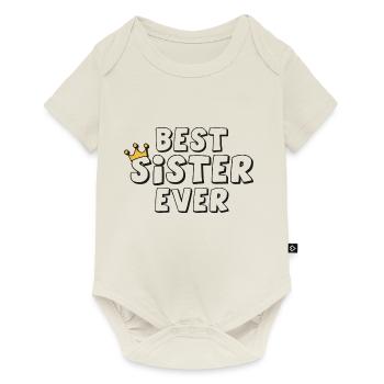 Meilleure sœur de tous les temps - Body à manches courtes Premium Bébé - blanc cassé - Devant