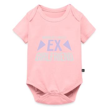 worlds best ex girlfriend - Baby Premium Kurzarmbody - Rosa - Vorne