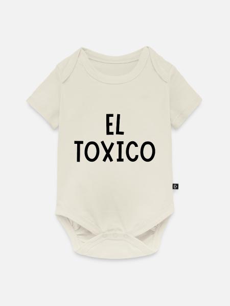 El Toxico - Baby Premium Kurzarmbody - Naturweiß