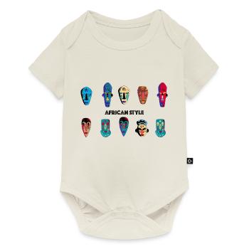 Africa - Baby Premium short-sleeve bodysuit - off white - Front