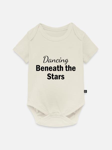 Dancing Dance Music - Baby Premium Kurzarmbody - Naturweiß