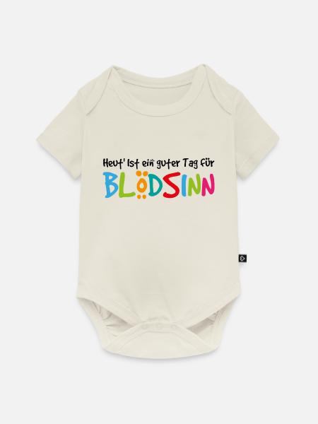 Blödsinn - Baby Premium Kurzarmbody - Naturweiß