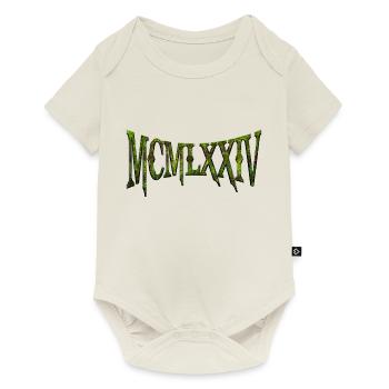 MCMLXXIV 1974 50th Birthday B-Day Birthday Gift - Baby Premium short-sleeve bodysuit - off white - Front