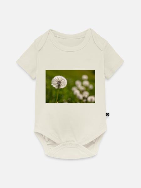 Loewenzahn - Baby Premium Kurzarmbody - Naturweiß