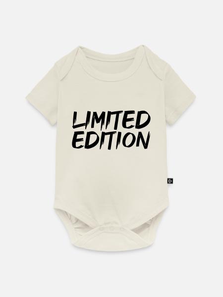 limited edition - Baby Premium Kurzarmbody - Naturweiß