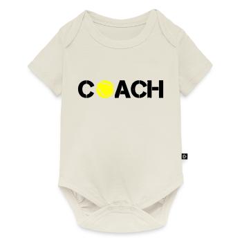 Tennis Coach - Baby Premium short-sleeve bodysuit - off white - Front