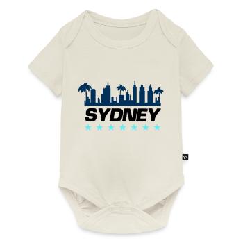 Sydney City - Baby Premium short-sleeve bodysuit - off white - Front