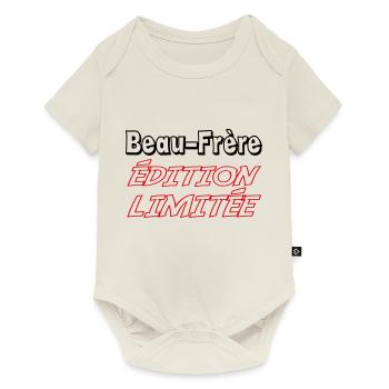 Beau-Frère édition limitée - Body à manches courtes Premium Bébé - blanc cassé - Devant