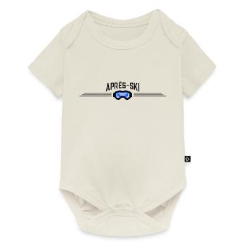 Après Ski Goggles - Baby Premium short-sleeve bodysuit - off white - Front