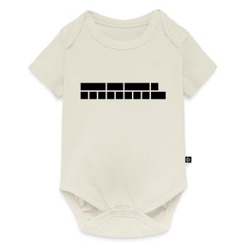 Minimal | bold:51 - Baby Premium Kurzarmbody - Naturweiß - Vorne