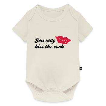 cook - Baby Premium short-sleeve bodysuit - off white - Front