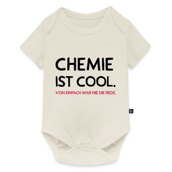 Chemie ist cool - Baby Premium Kurzarmbody - Naturweiß - Vorne
