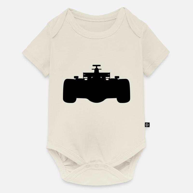 F1 # 1 - Body à manches courtes Premium Bébé - blanc cassé