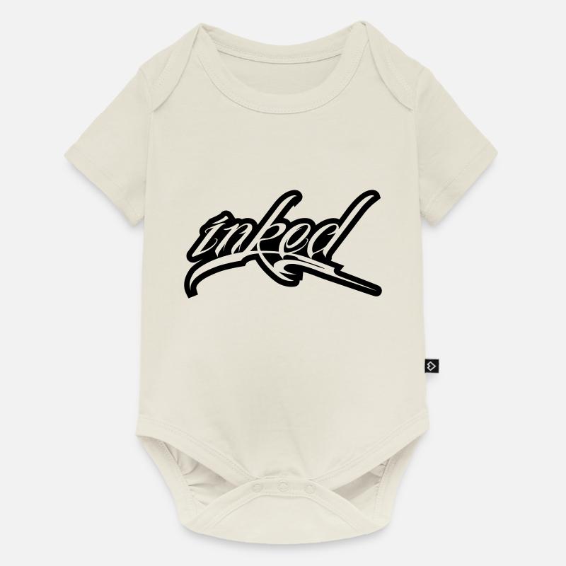 inked - Body à manches courtes Premium Bébé - blanc cassé