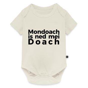 Mondoach montserrat - Baby Premium Kurzarmbody - Naturweiß - Vorne