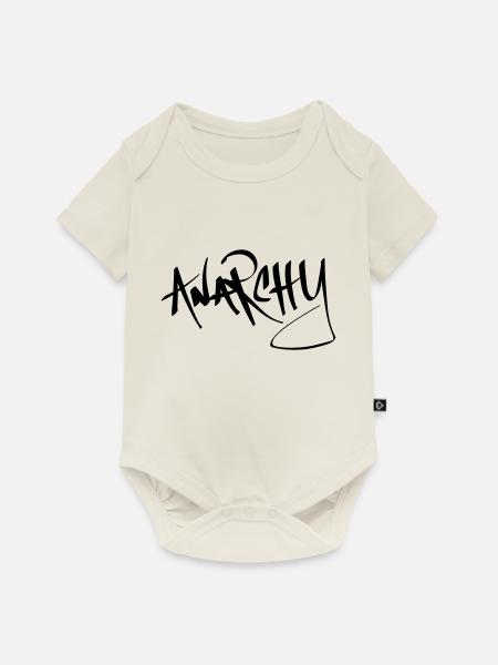 Anarchy - Baby Premium Kurzarmbody - Naturweiß