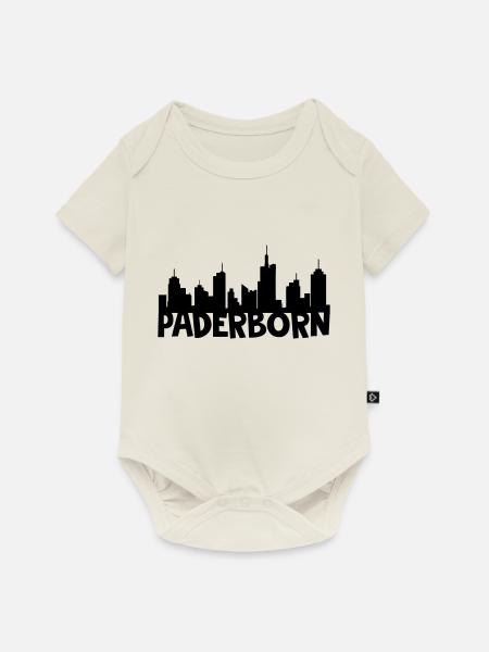 Paderborn Skyline - Baby Premium Kurzarmbody - Naturweiß