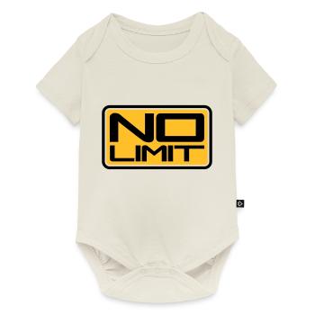 No Limit Shield - Baby Premium short-sleeve bodysuit - off white - Front