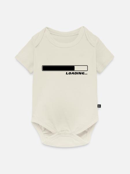 Loading… 1c - Baby Premium Kurzarmbody - Naturweiß