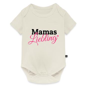 Mamas Liebling - Baby Premium Kurzarmbody - Naturweiß - Vorne