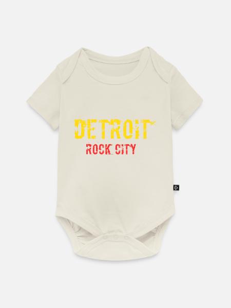 Detroit design - Baby Premium short-sleeve bodysuit - off white