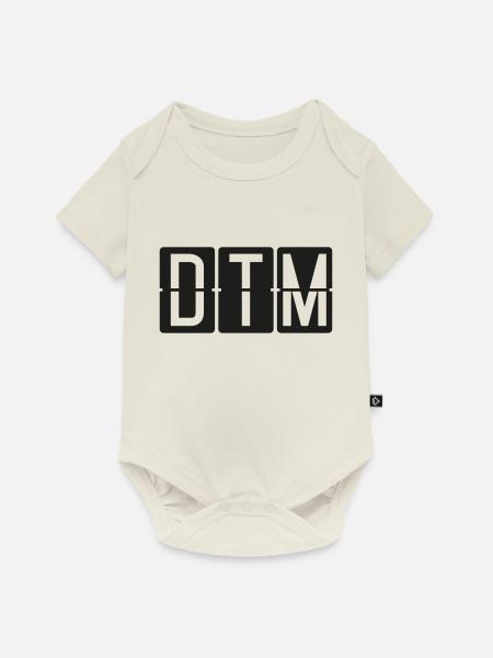 Dortmund - Baby Premium Kurzarmbody - Naturweiß