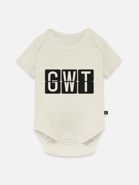 Sylt - Baby Premium Kurzarmbody - Naturweiß