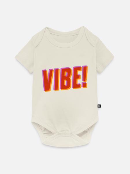Stimmung! - Baby Premium Kurzarmbody - Naturweiß