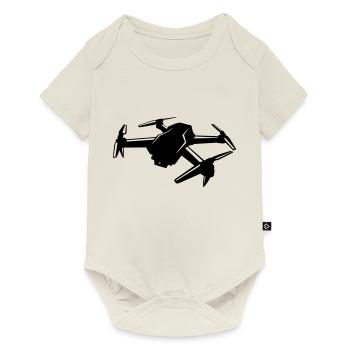 Drone - Baby Premium short-sleeve bodysuit - off white - Front