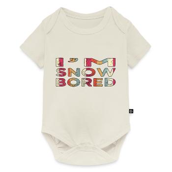 fun under the tree beach holiday statement cute - Baby Premium Kurzarmbody - Naturweiß - Vorne