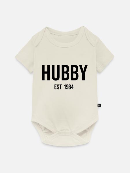 Ehemann Est 1984 - Baby Premium Kurzarmbody - Naturweiß