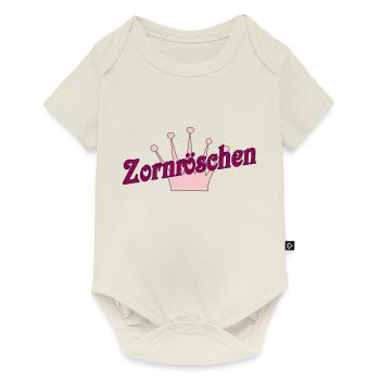 Zornröschen - Baby Premium Kurzarmbody - Naturweiß - Vorne