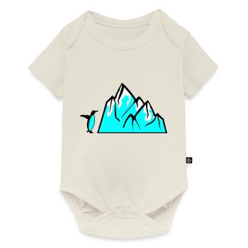 Penguin - Baby Premium short-sleeve bodysuit - off white - Front